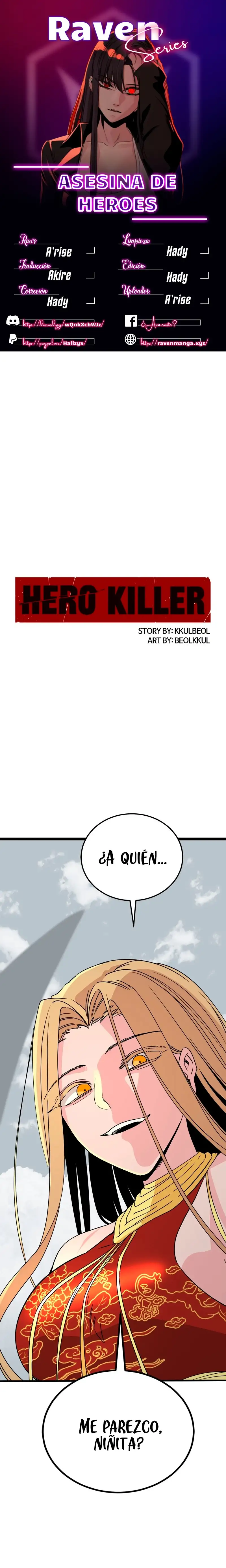 Asesina de heroes capítulo 173 página 1