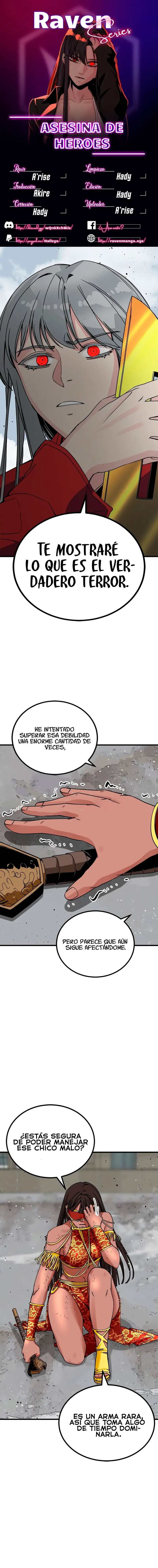 Asesina de heroes capítulo 174 página 2