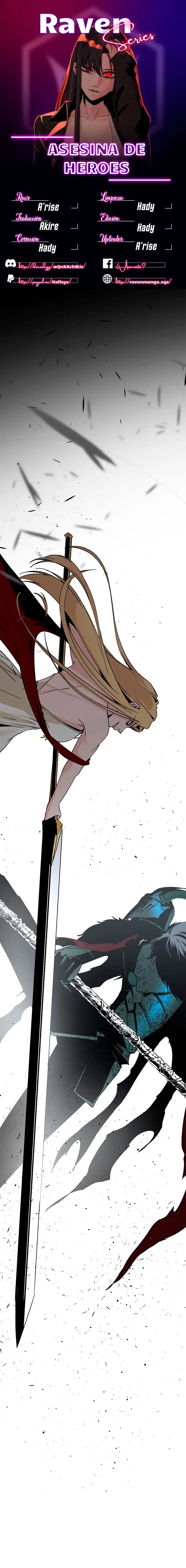Asesina de heroes capítulo 177 página 1