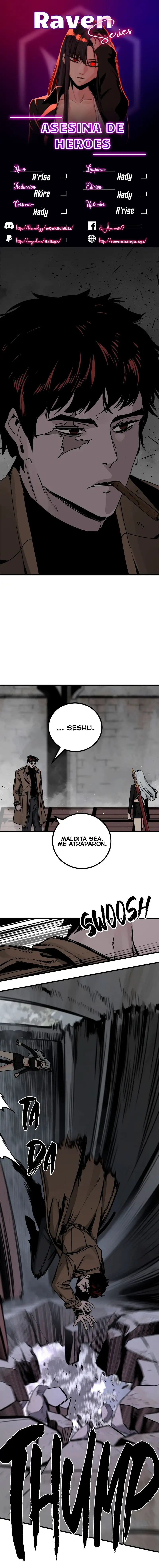 Asesina de heroes capítulo 185 página 1