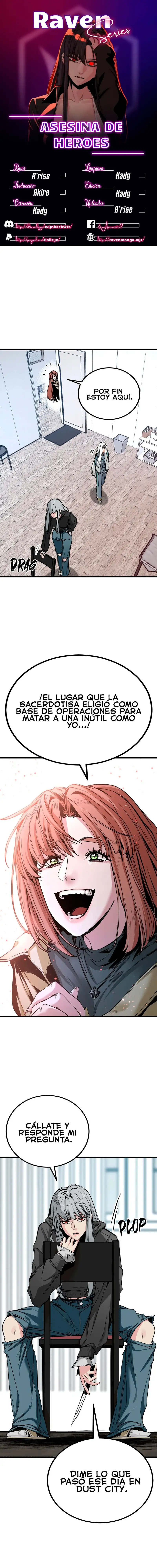 Asesina de heroes capítulo 194 página 1