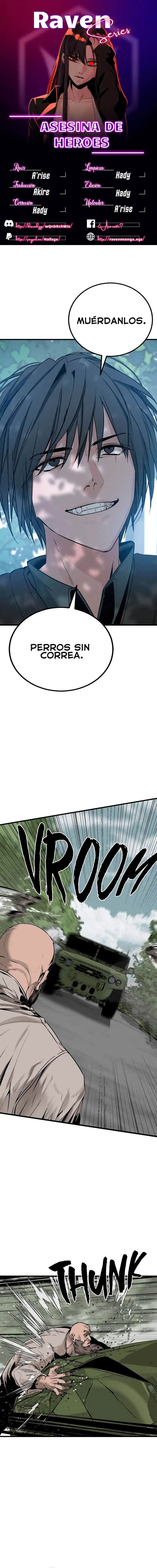 Asesina de heroes capítulo 196 página 1