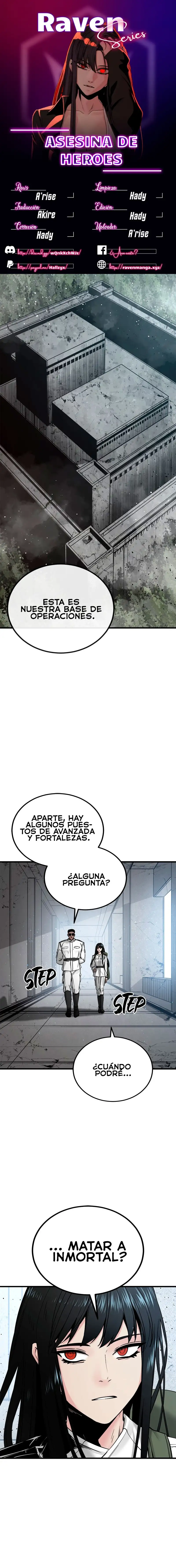 Asesina de heroes capítulo 197 página 1