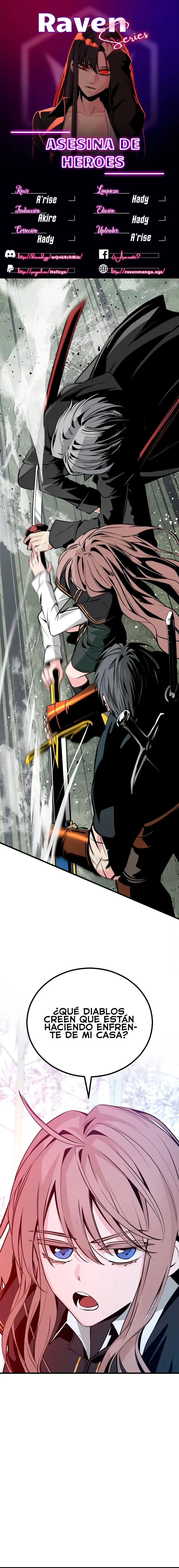 Asesina de heroes capítulo 204 página 1