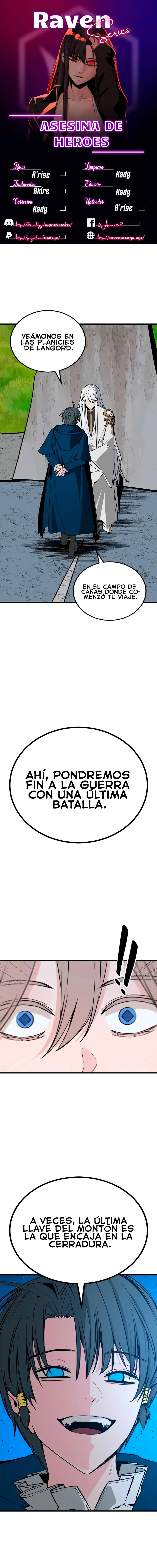 Asesina de heroes capítulo 206 página 1