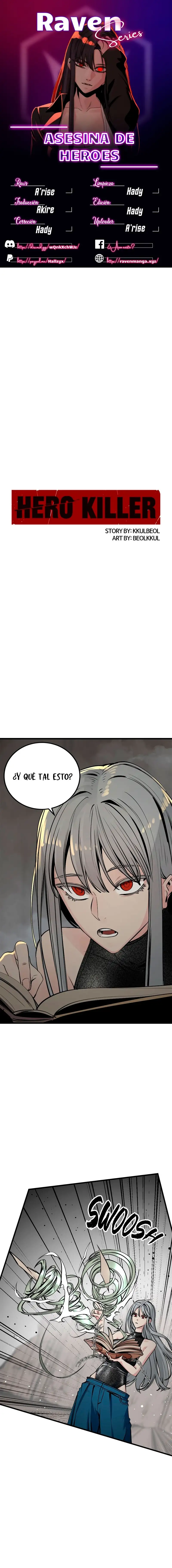Asesina de heroes capítulo 213 página 1