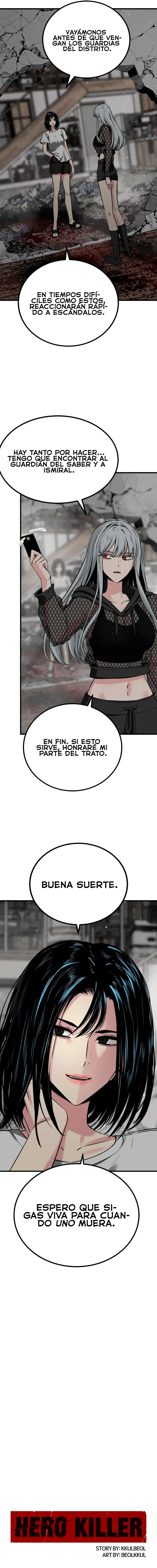 Asesina de heroes capítulo 235 página 8