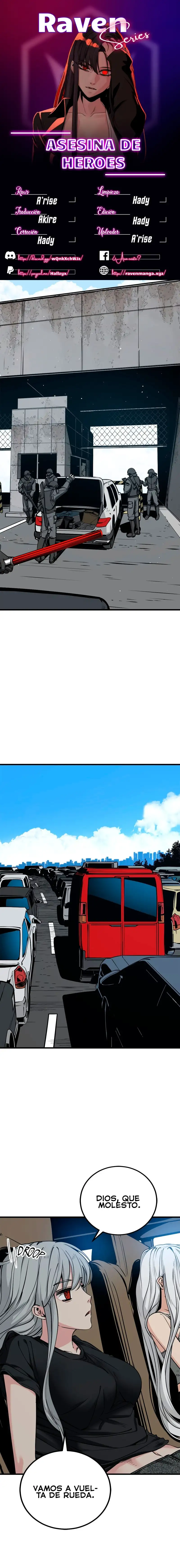 Asesina de heroes capítulo 237 página 1