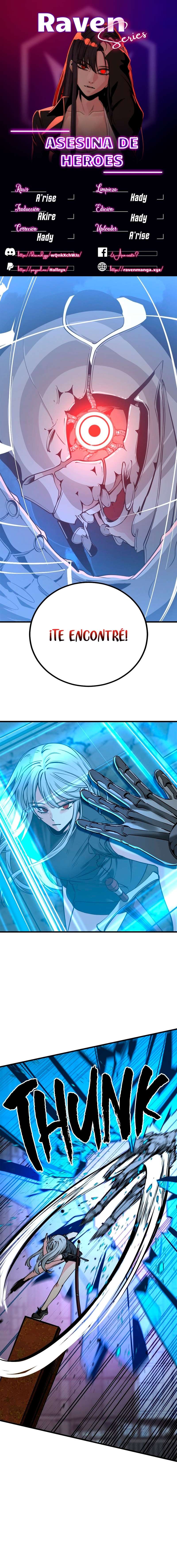 Asesina de heroes capítulo 239 página 1