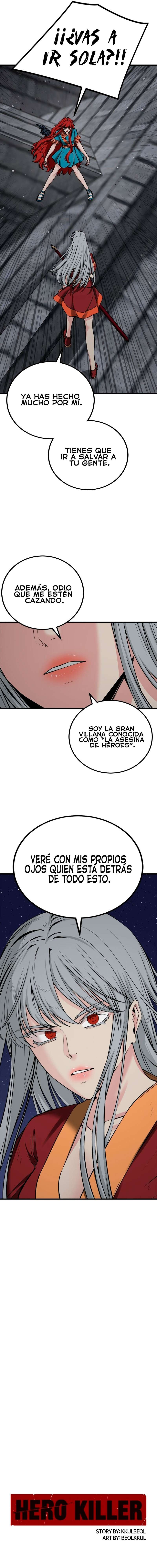 Asesina de heroes capítulo 241 página 11