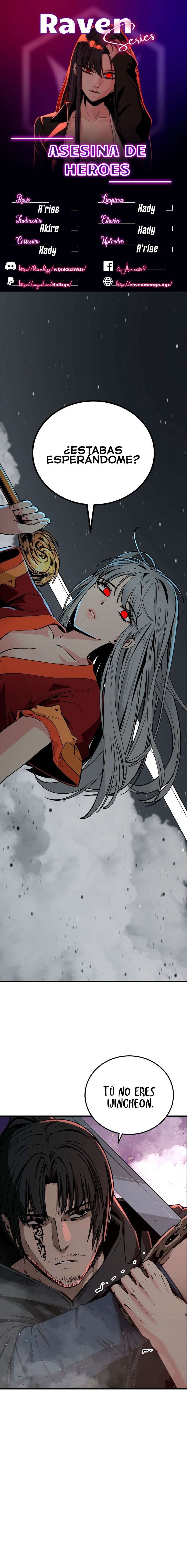 Asesina de heroes capítulo 242 página 1