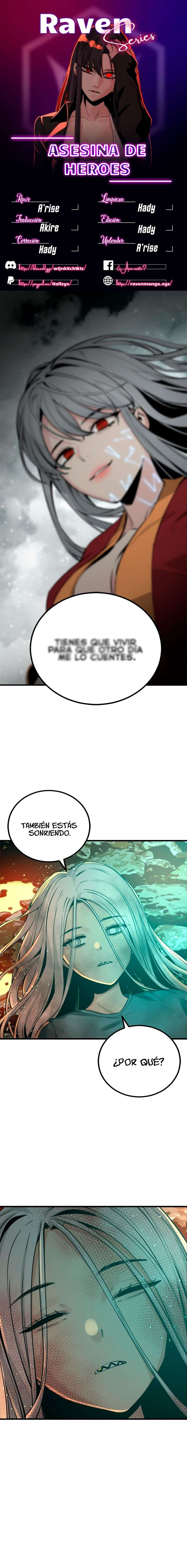 Asesina de heroes capítulo 244 página 1