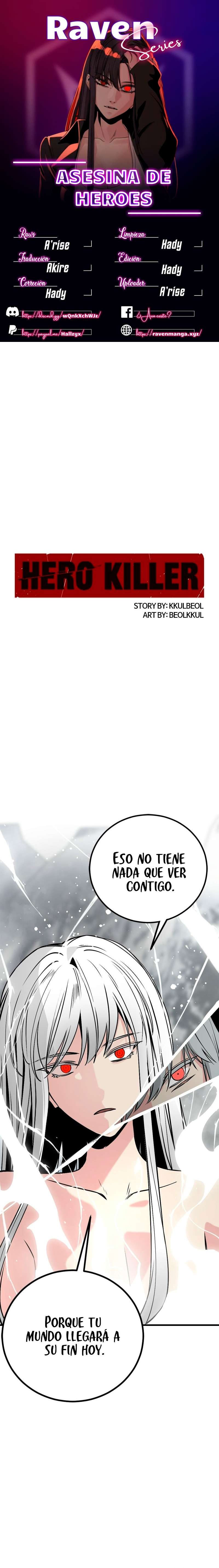 Asesina de heroes capítulo 249 página 1