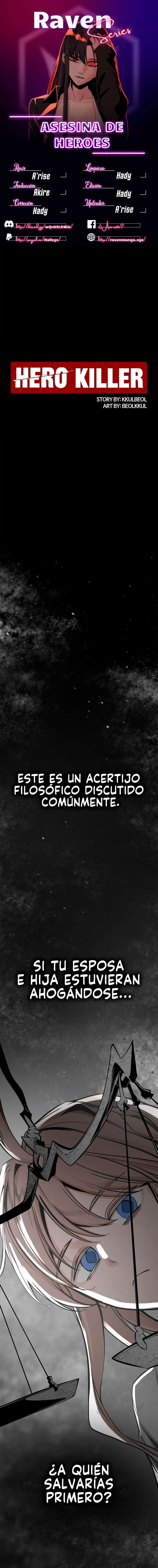Asesina de heroes capítulo 250 página 1