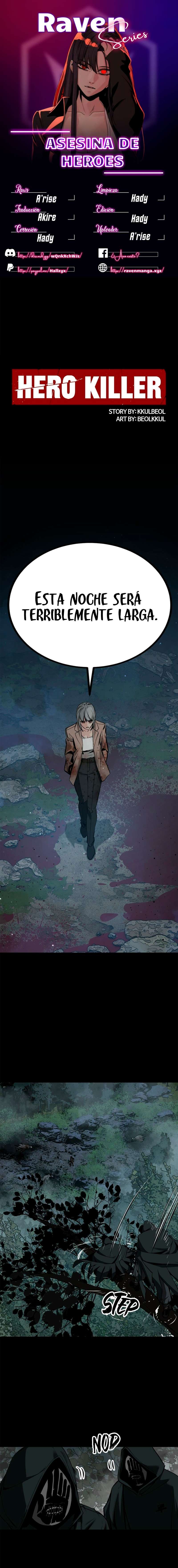 Asesina de heroes capítulo 257 página 1
