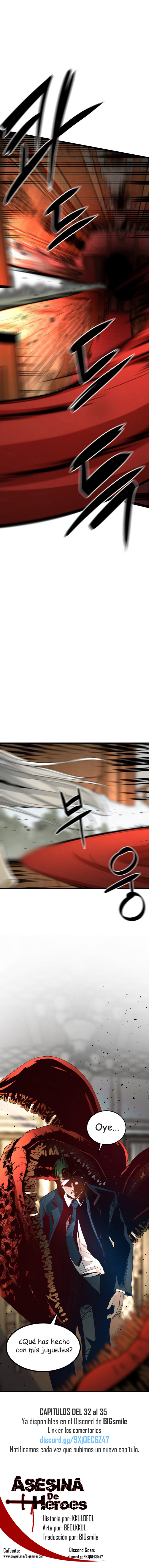 Asesina de heroes capítulo 31 página 12