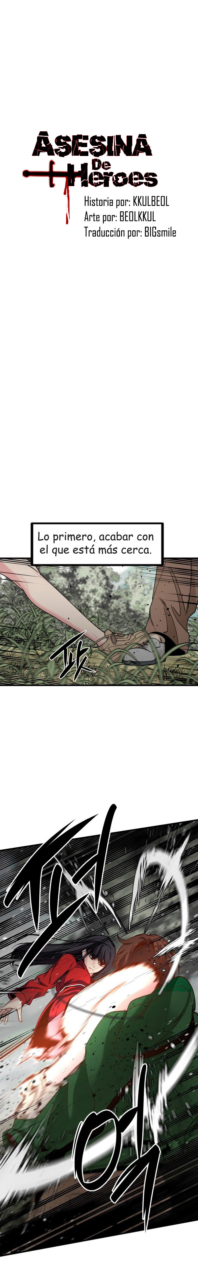 Asesina de heroes capítulo 39 página 13