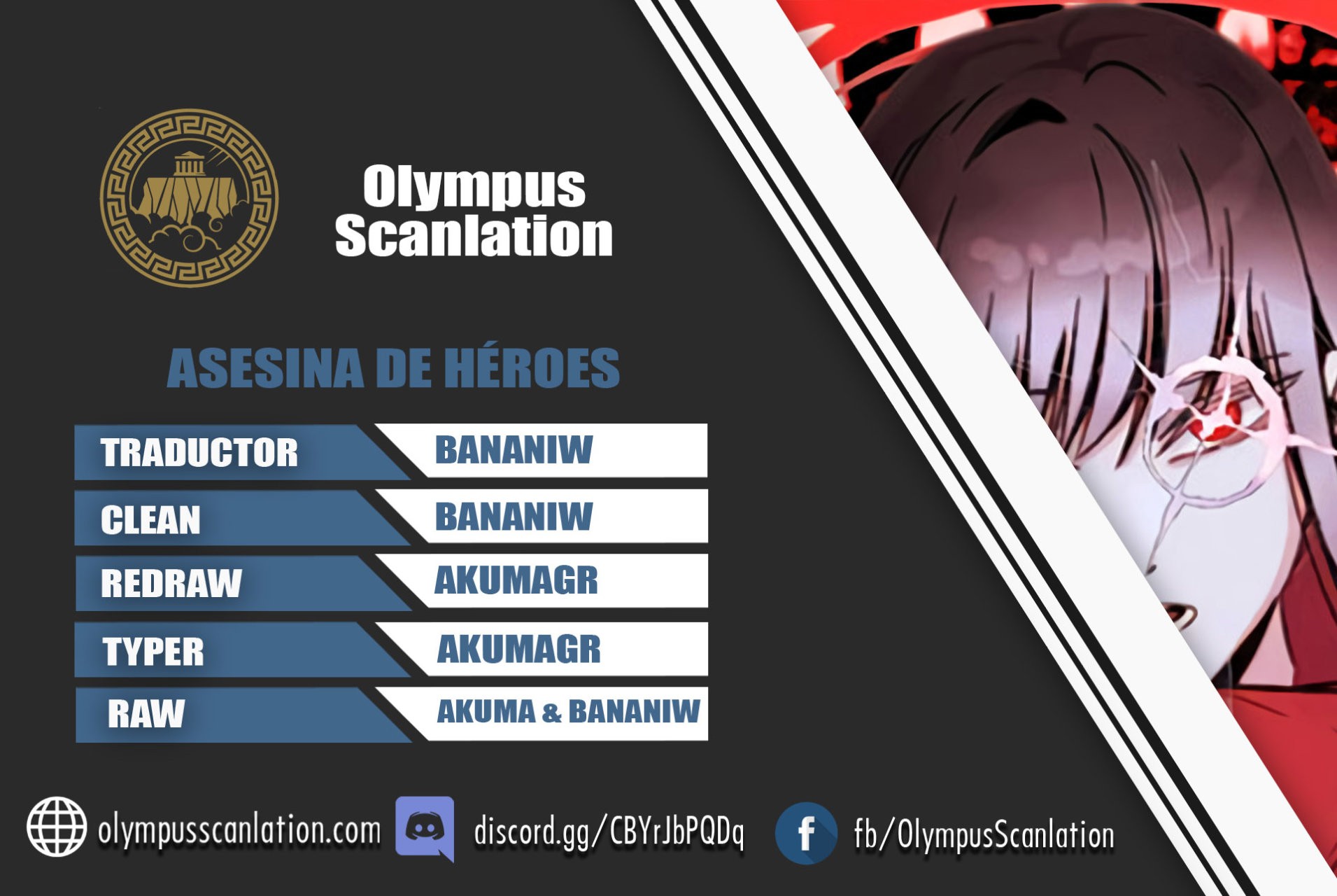 Asesina de heroes capítulo 40 página 1