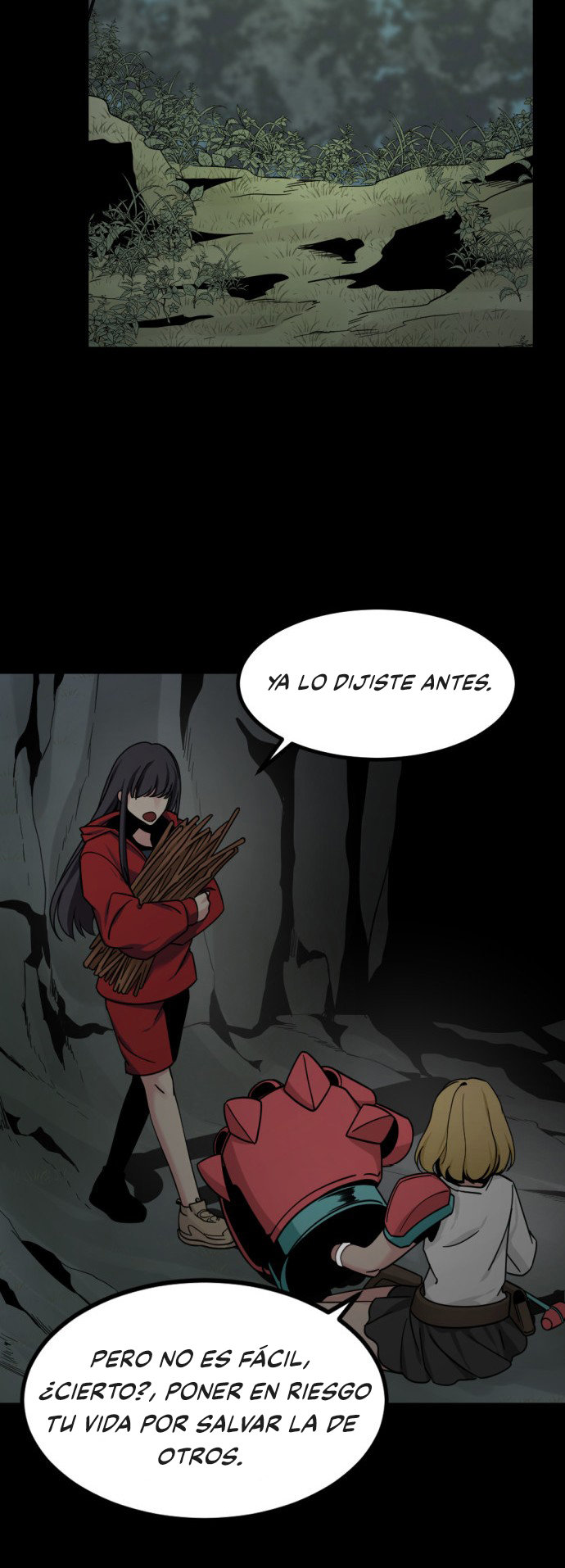 Asesina de heroes capítulo 42 página 52
