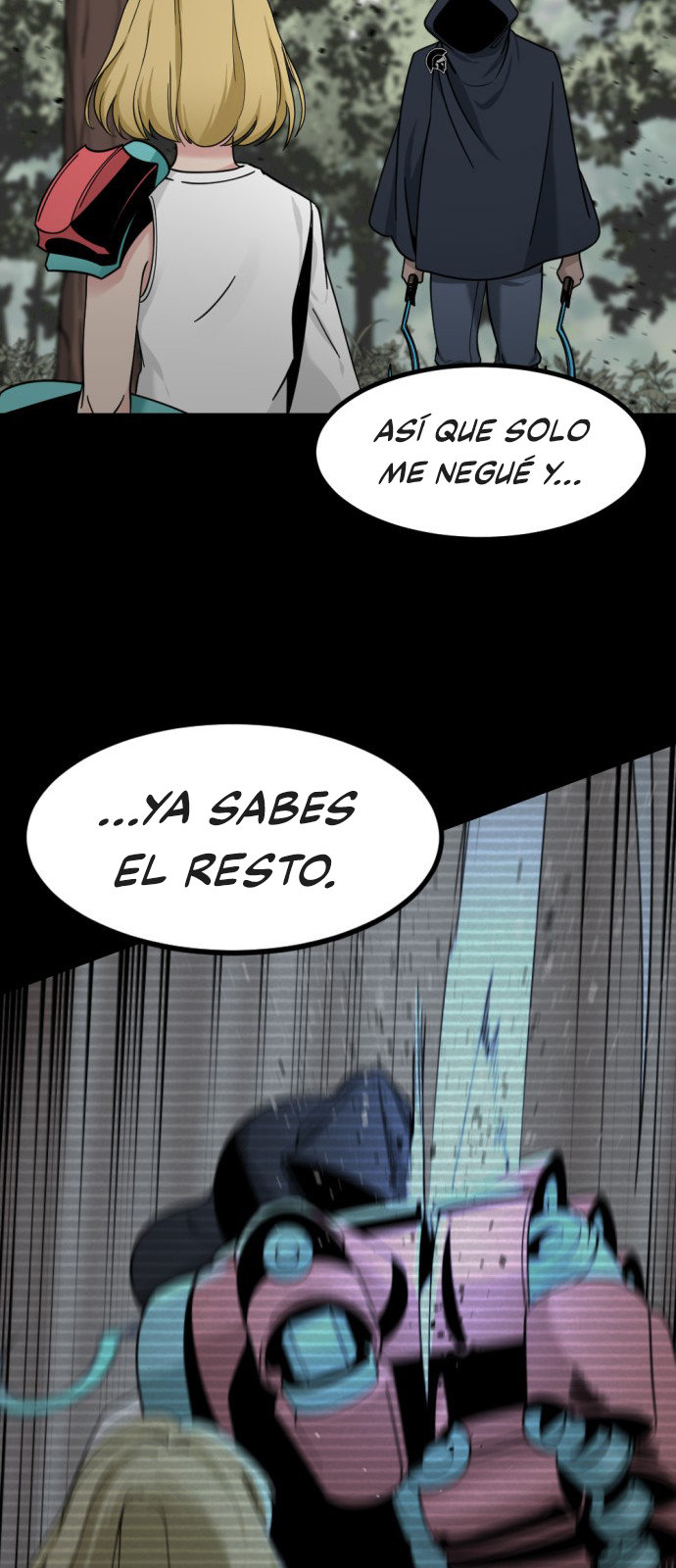 Asesina de heroes capítulo 42 página 57