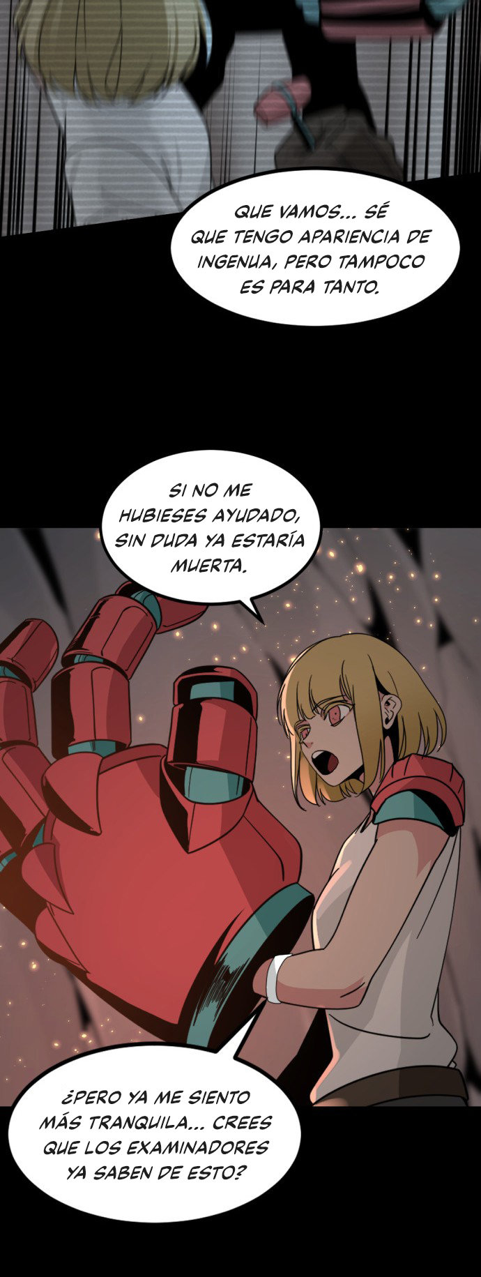 Asesina de heroes capítulo 42 página 58
