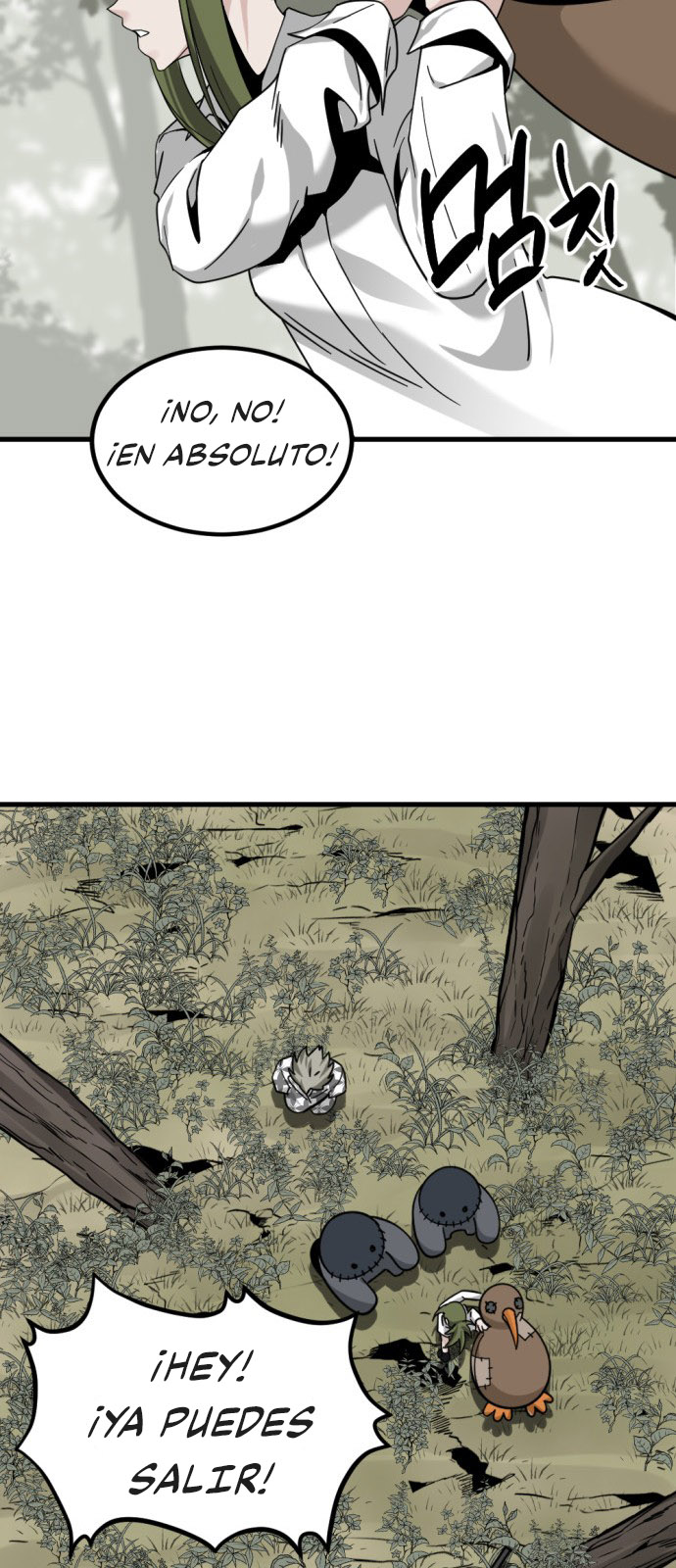 Asesina de heroes capítulo 44 página 55