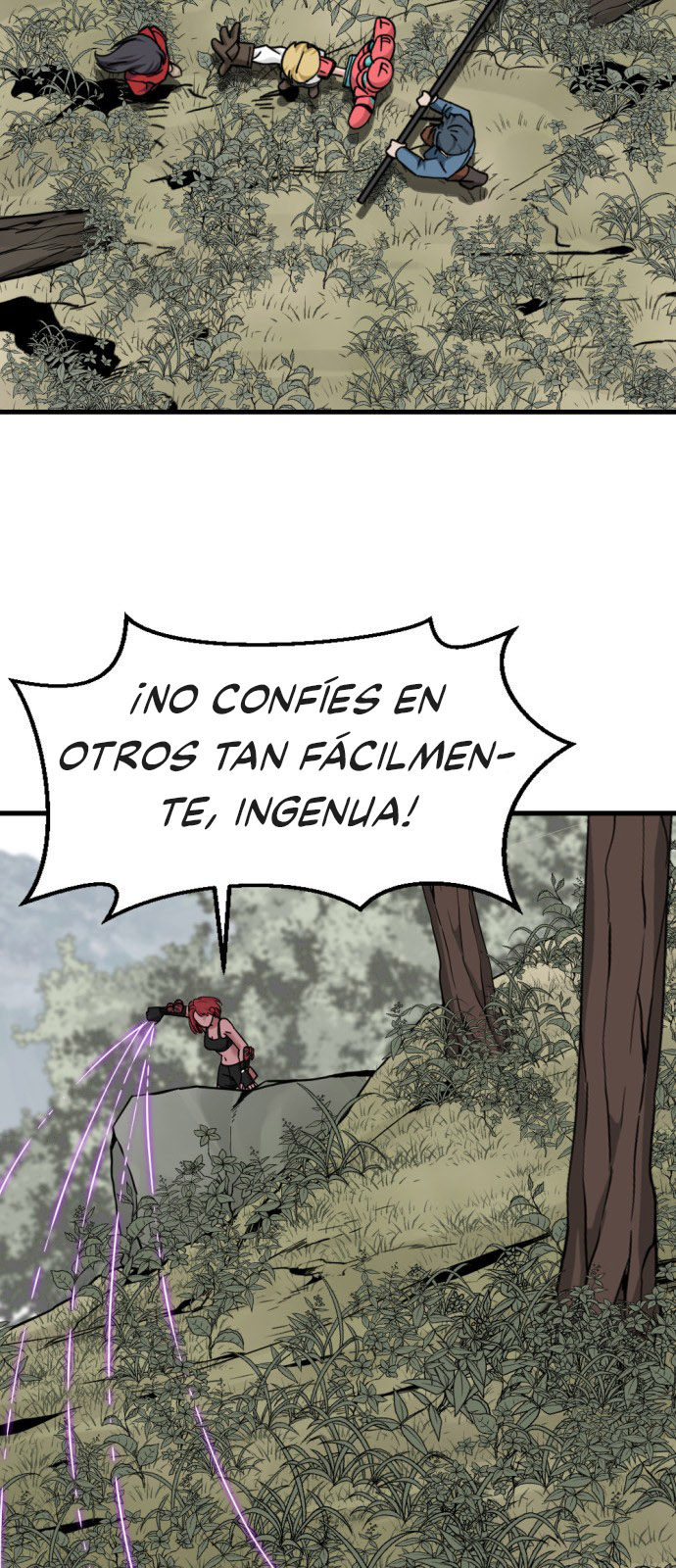 Asesina de heroes capítulo 44 página 56