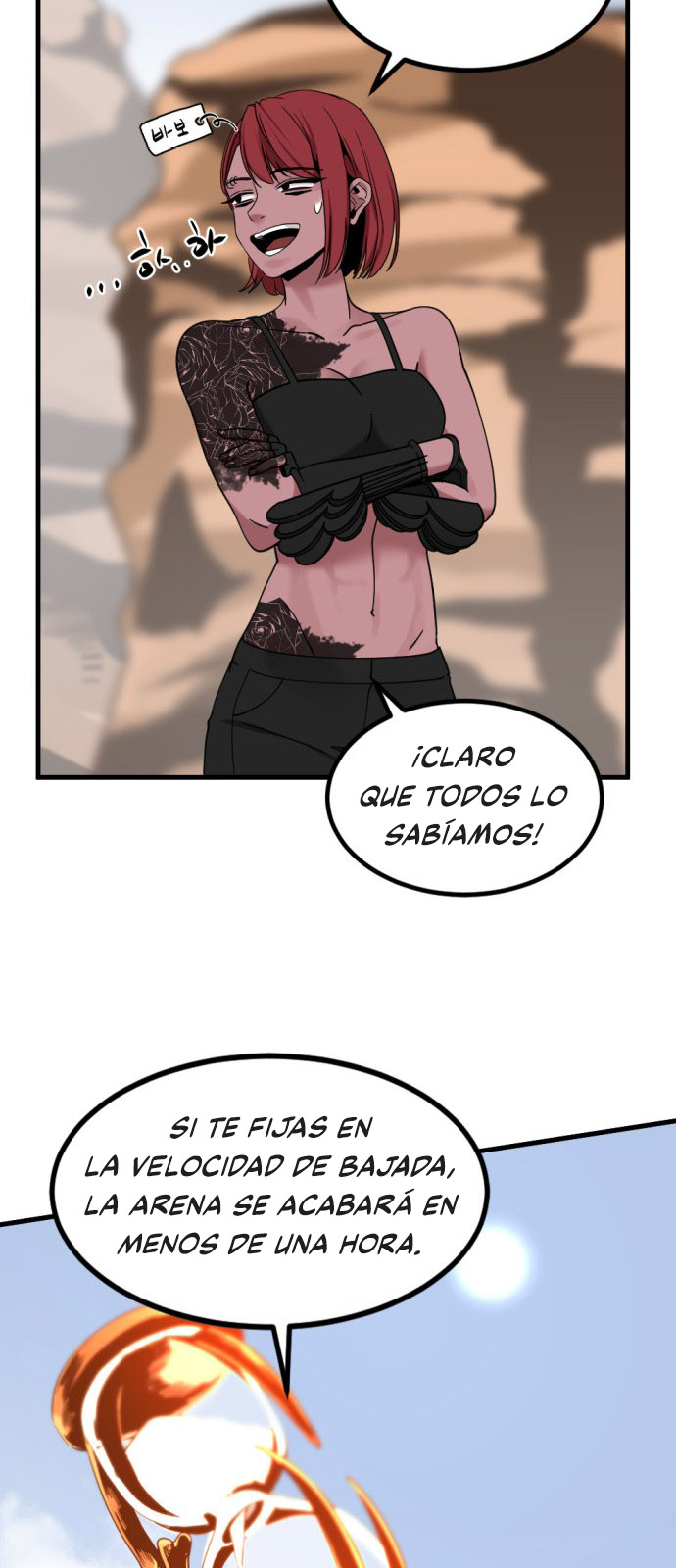 Asesina de heroes capítulo 45 página 57