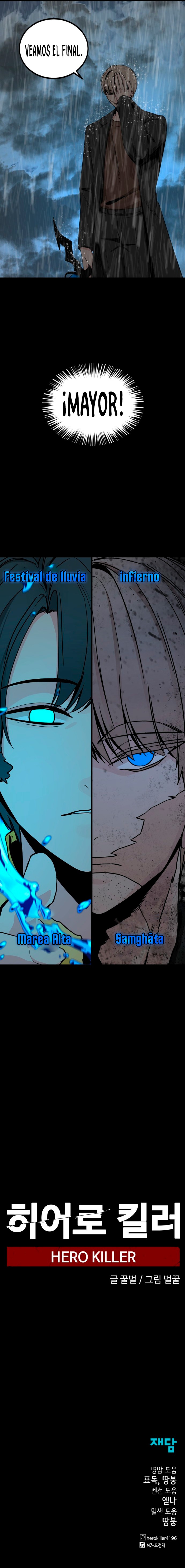 Asesina de heroes capítulo 71 página 22