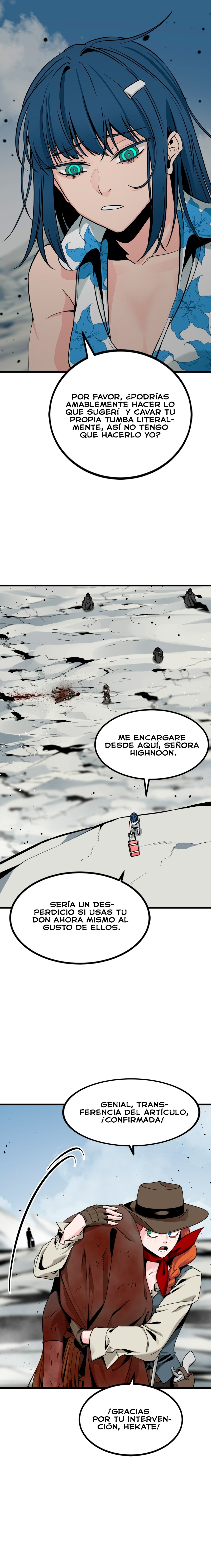 Asesina de heroes capítulo 76 página 3
