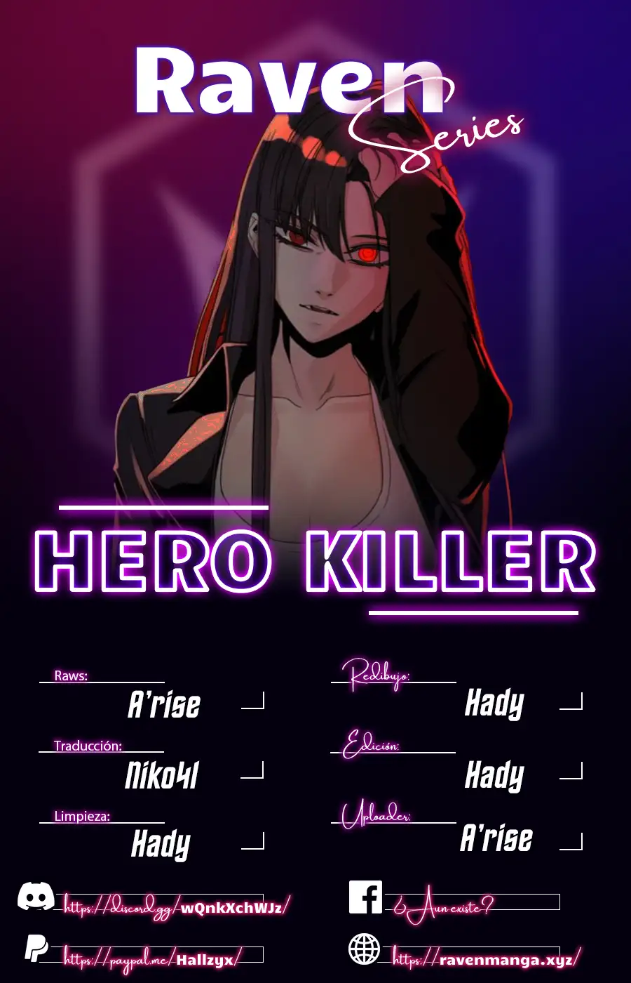 Asesina de heroes capítulo 87 página 1