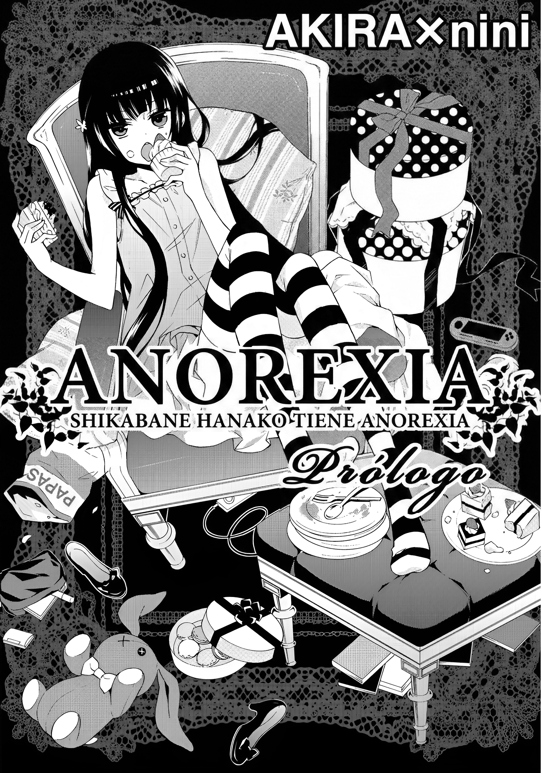 Anorexia – Shikabane Hanako wa Kyoshokushou capítulo 0 página 7