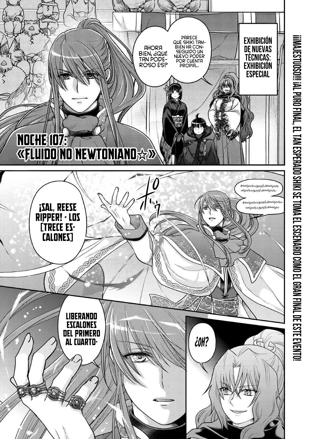Tsuki ga Michibiku Isekai Douchuu capítulo 107 página 2