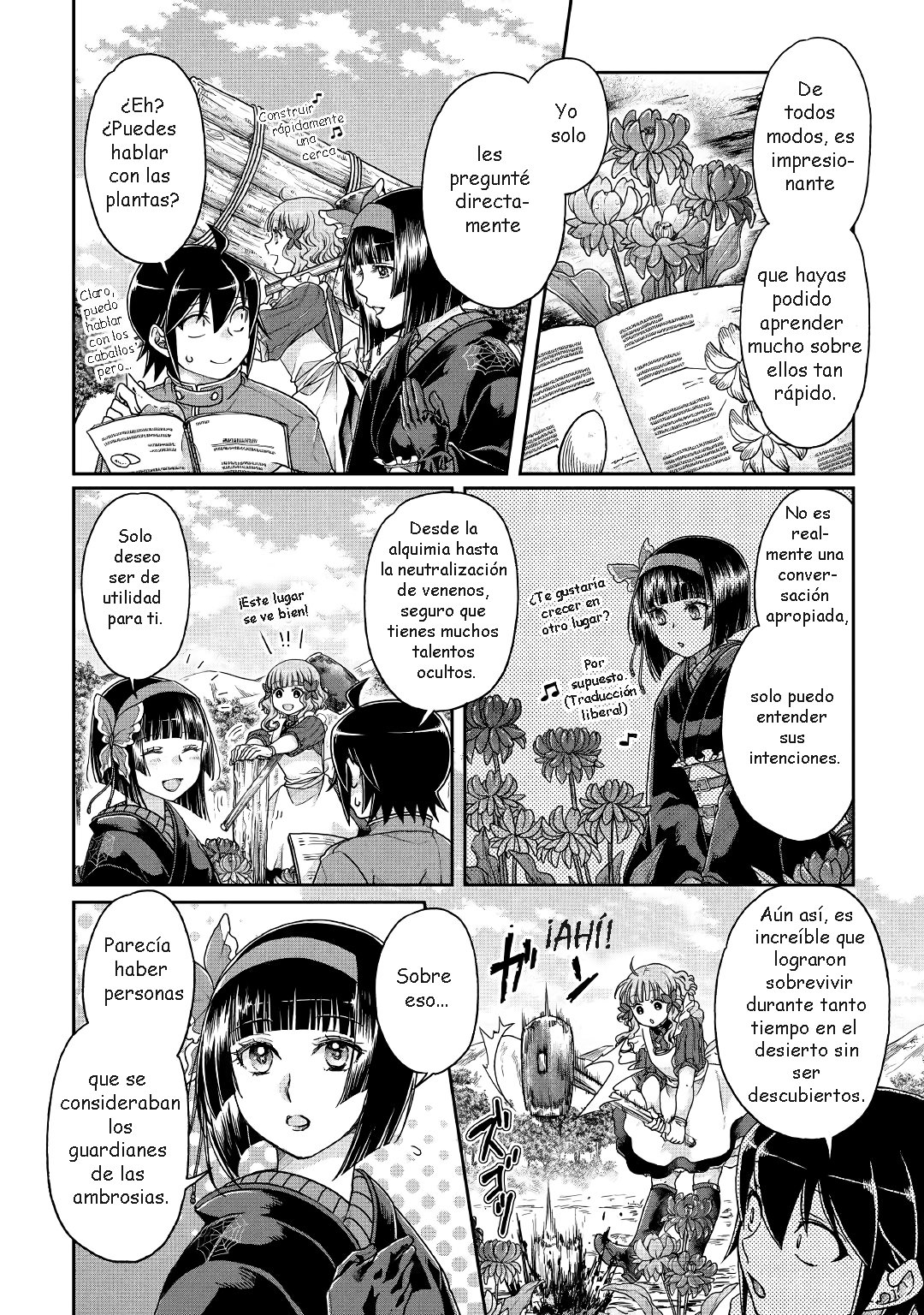 Tsuki ga Michibiku Isekai Douchuu capítulo 37 página 13