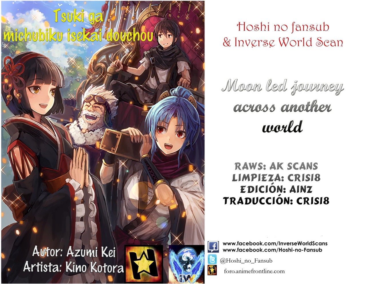 Tsuki ga Michibiku Isekai Douchuu capítulo 5 página 1