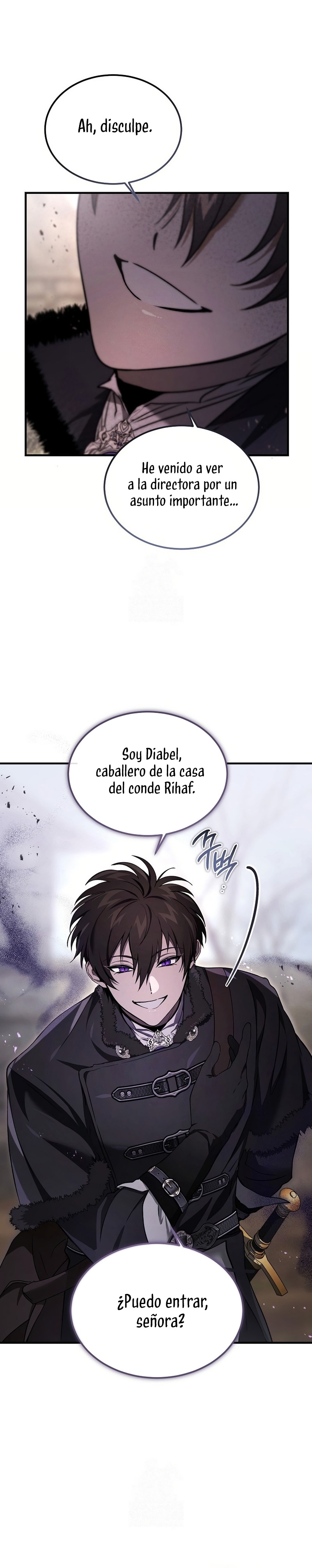 El demonio criará a una dama capítulo 84 página 8