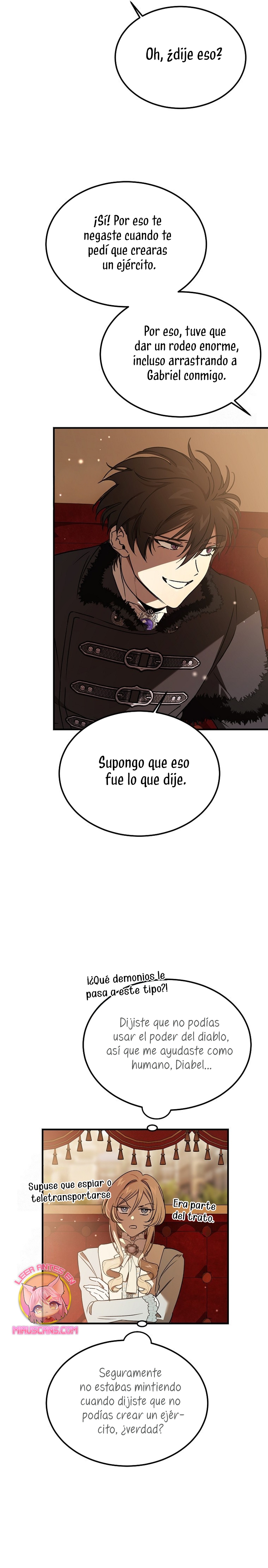 El demonio criará a una dama capítulo 93 página 22