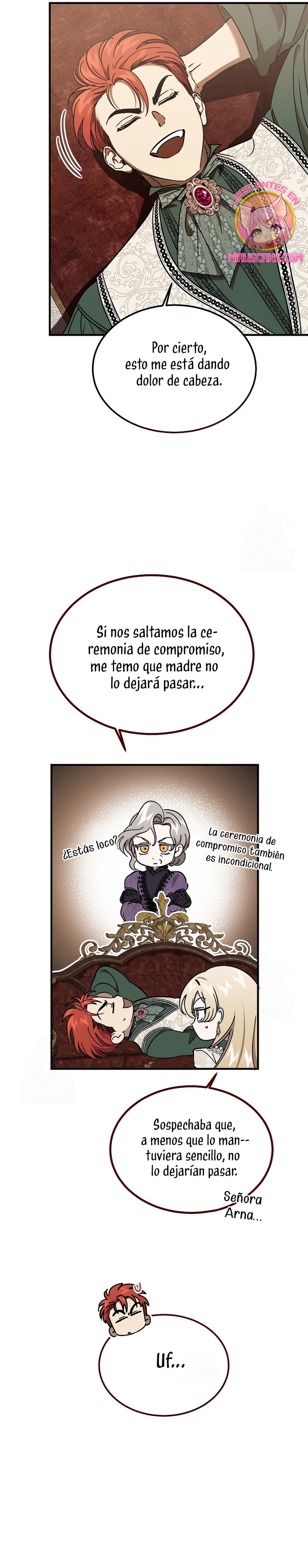 El demonio criará a una dama capítulo 96 página 17