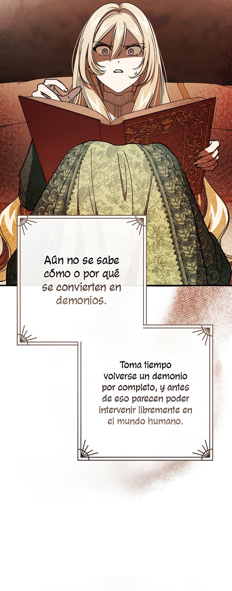 El demonio criará a una dama capítulo 97 página 19