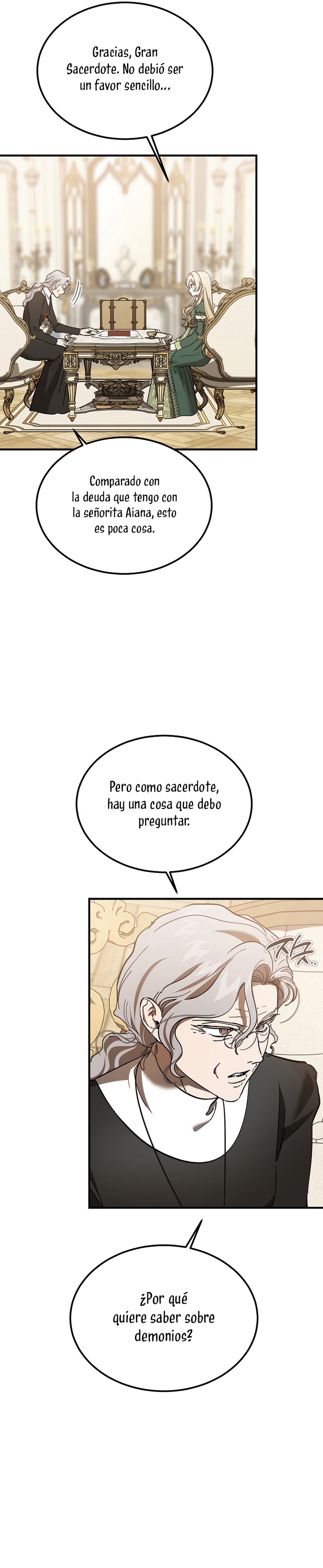 El demonio criará a una dama capítulo 97 página 4