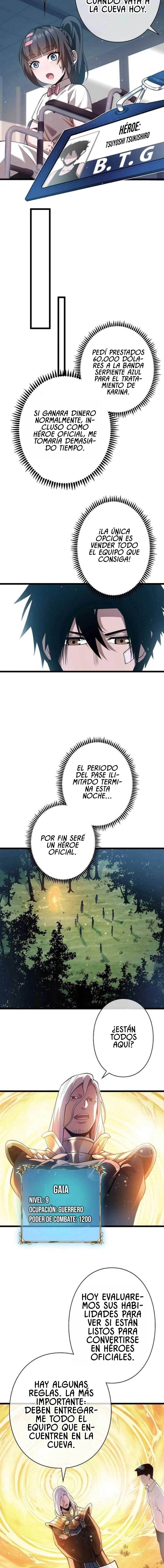 El descendiente de los anillos divinos capítulo 6 página 8