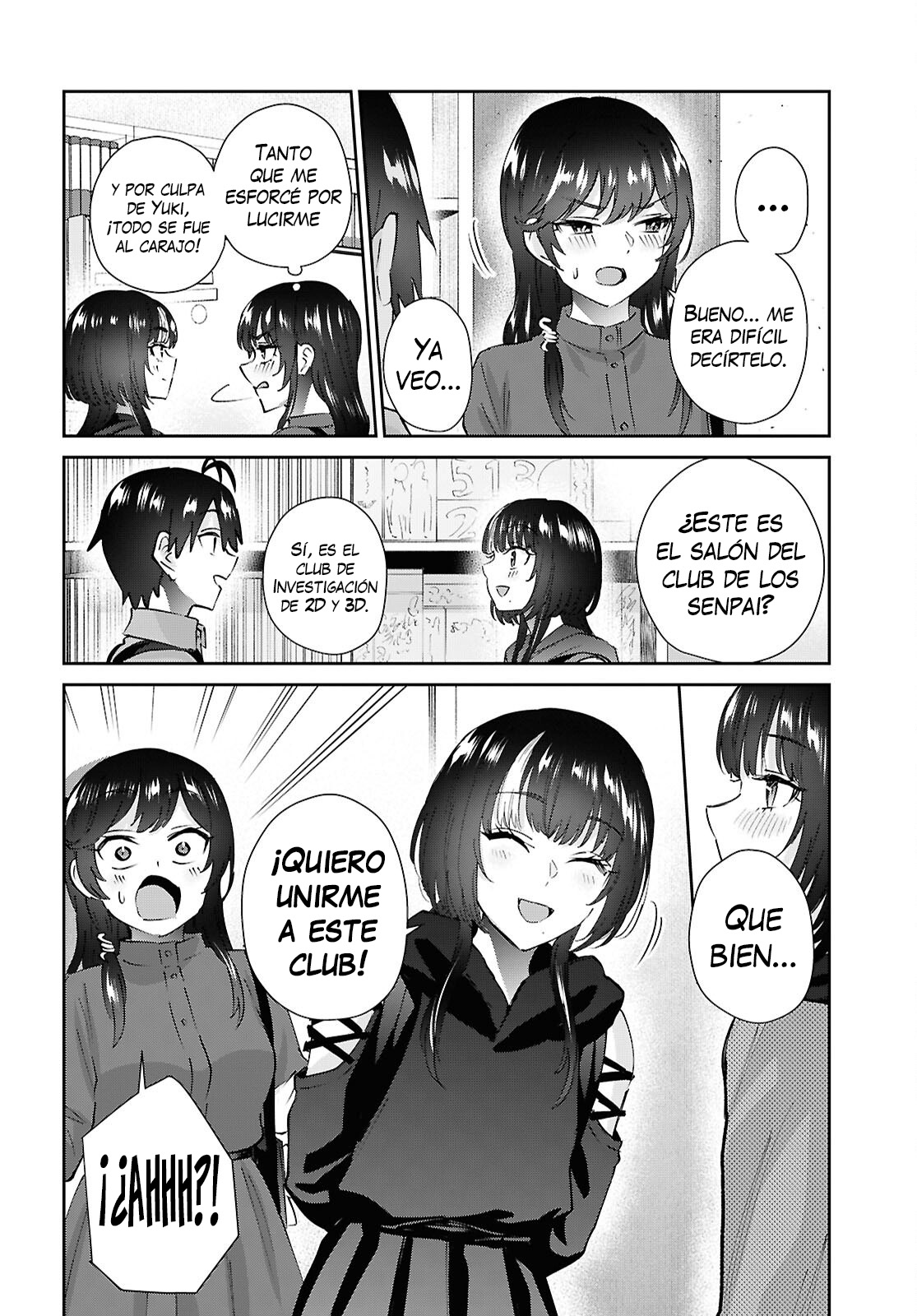 Hajimete no Gal capítulo 206 página 8