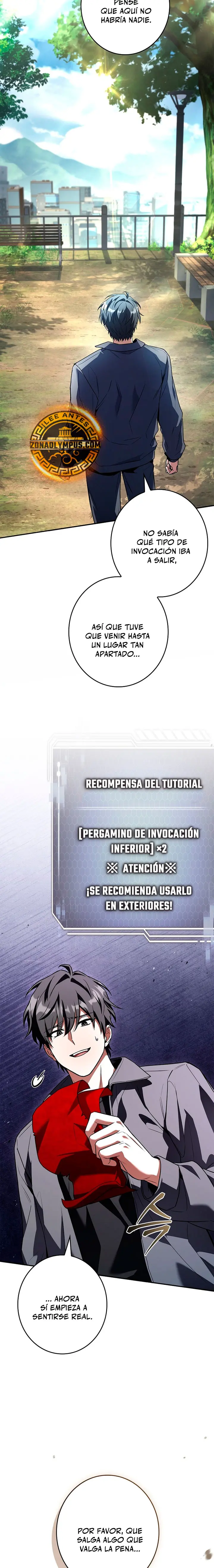 Mi Invocación es de Clase EX capítulo 2 página 4