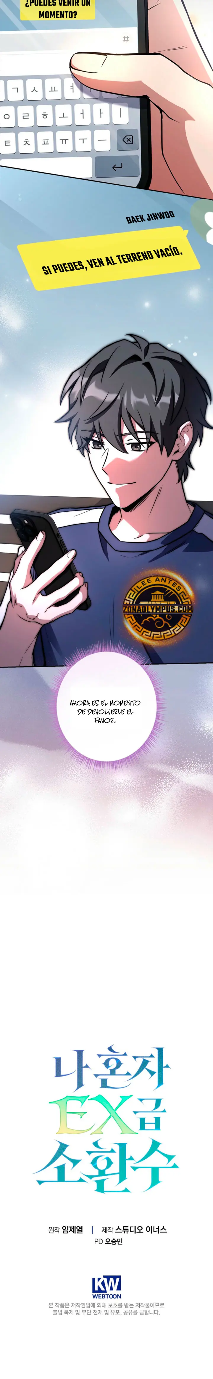 Mi Invocación es de Clase EX capítulo 21 página 30