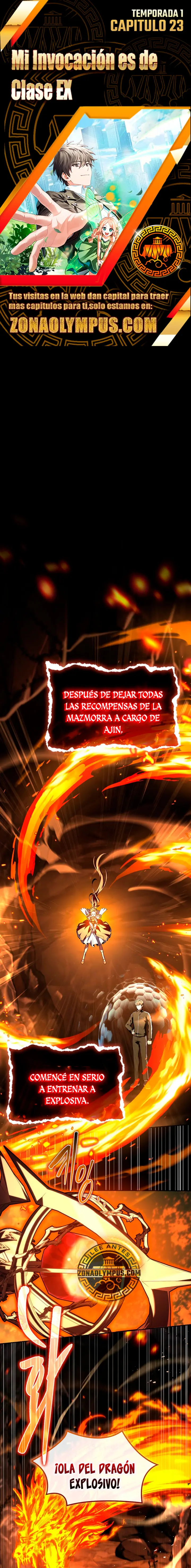 Mi Invocación es de Clase EX capítulo 23 página 1