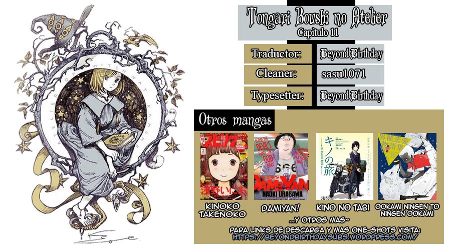 El atelier de sombreros de mago capítulo 11 página 27