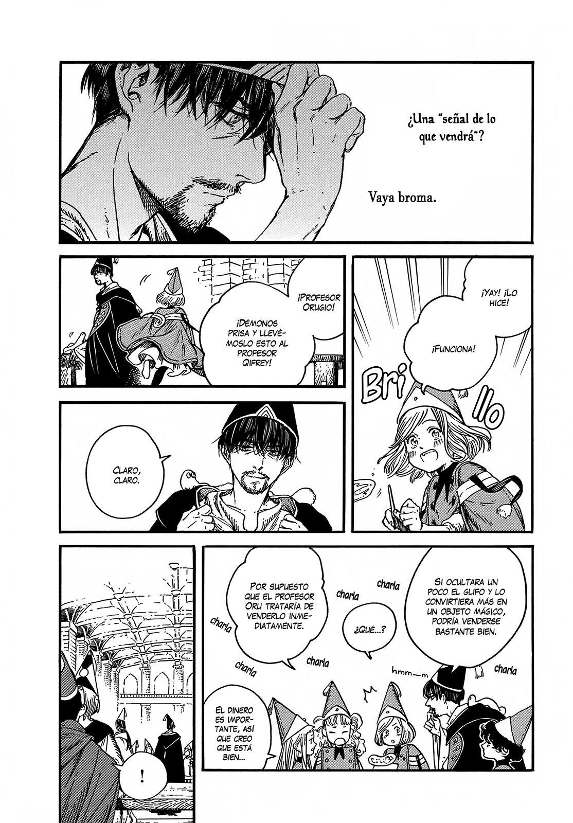 El atelier de sombreros de mago capítulo 32 página 30