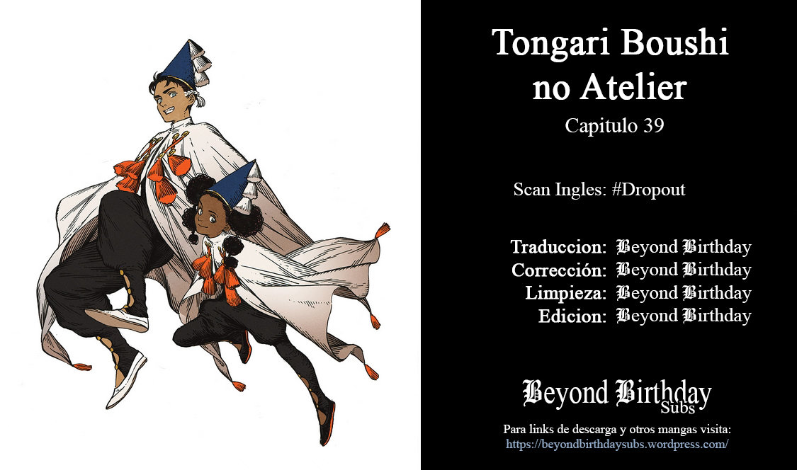 El atelier de sombreros de mago capítulo 39 página 33