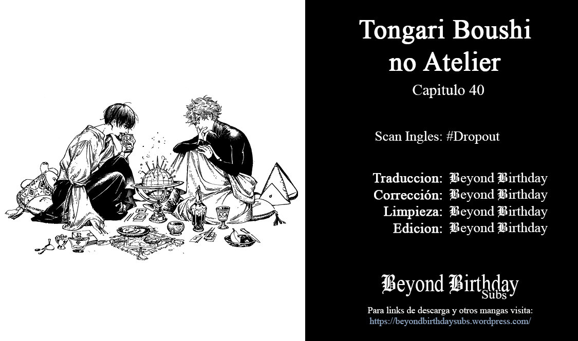 El atelier de sombreros de mago capítulo 40 página 27