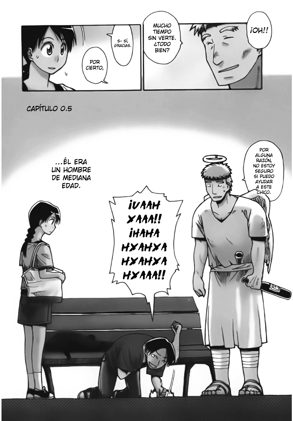 Angel O Nayami Soudanjo capítulo 0.5 página 3